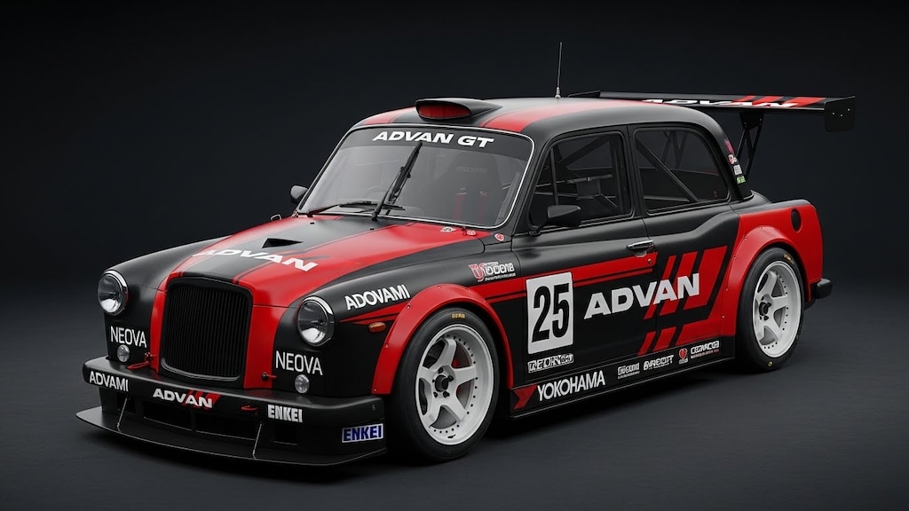 アドバンロンドンタクシーレーシングカー