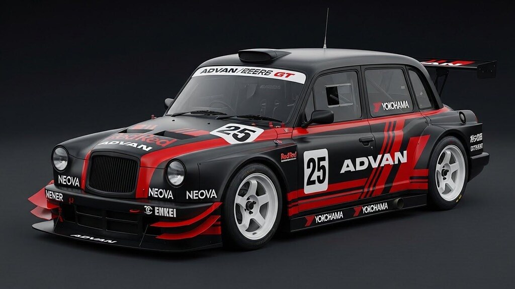 アドバンロンドンタクシーレーシングカー