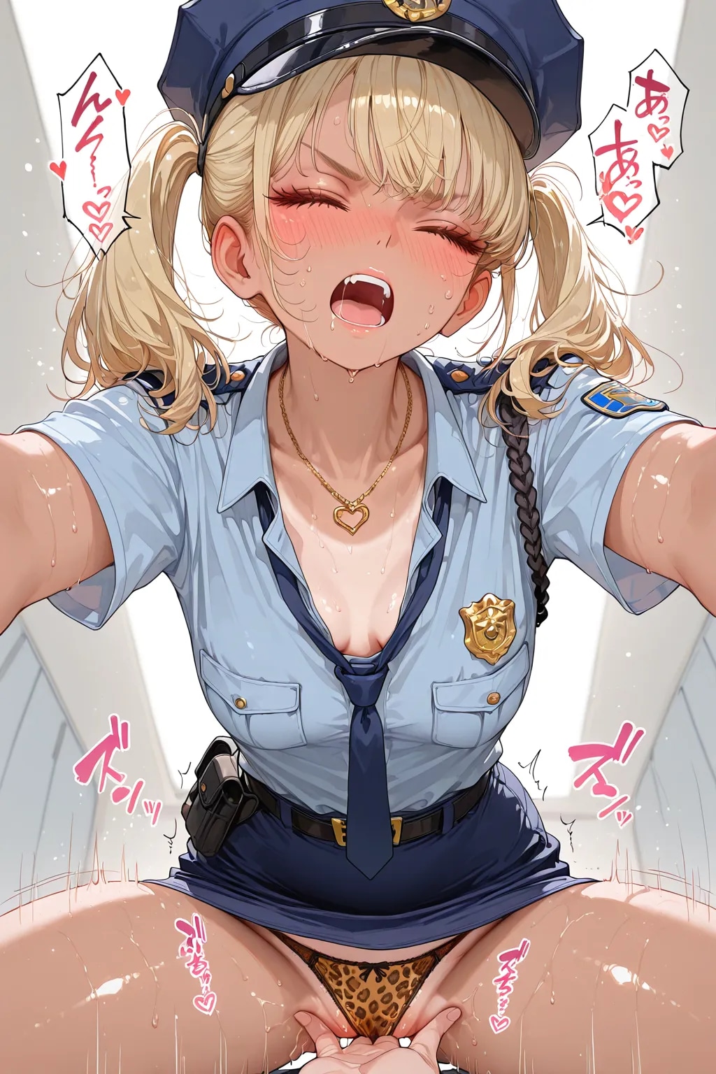 パン越しイジられギャルポリス