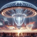 シャンデリアみたいな宇宙エレベーターみたいなUFO＝インスタ映え 4枚目