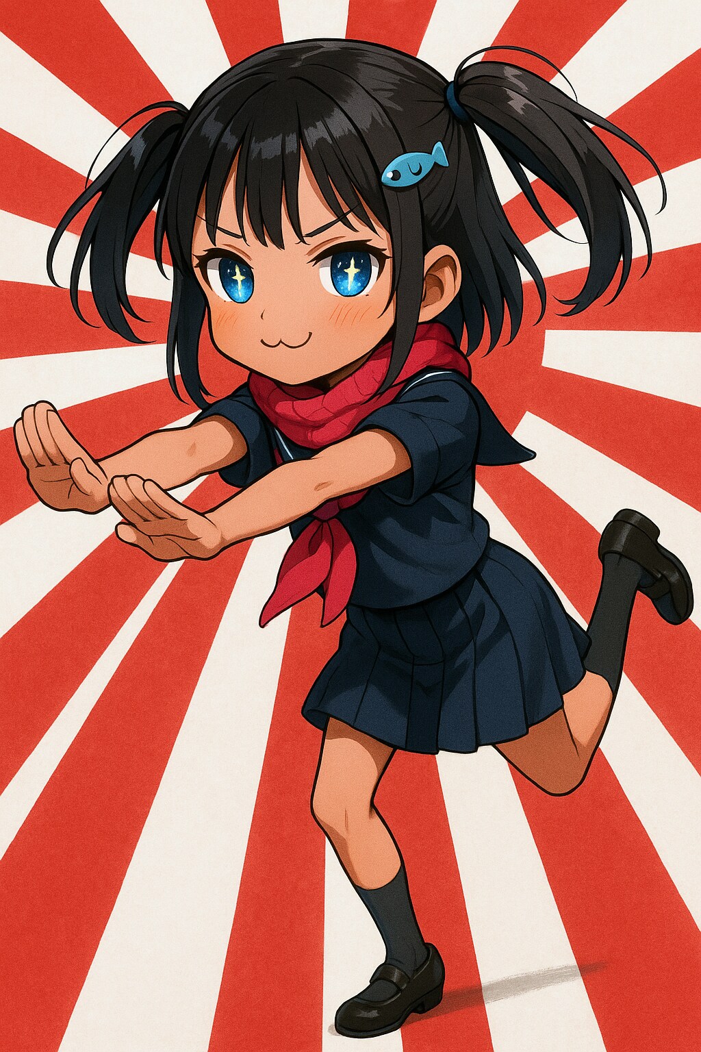 クックロビン音頭を踊るこなつちゃん