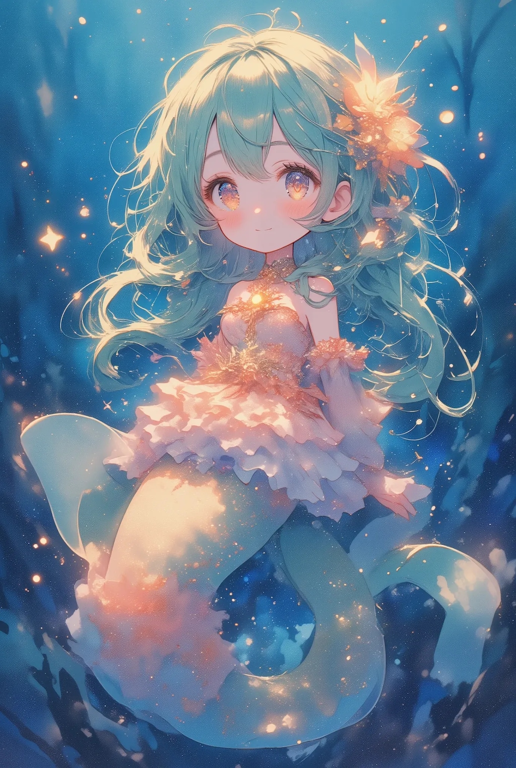 フリフリ人魚ちゃん