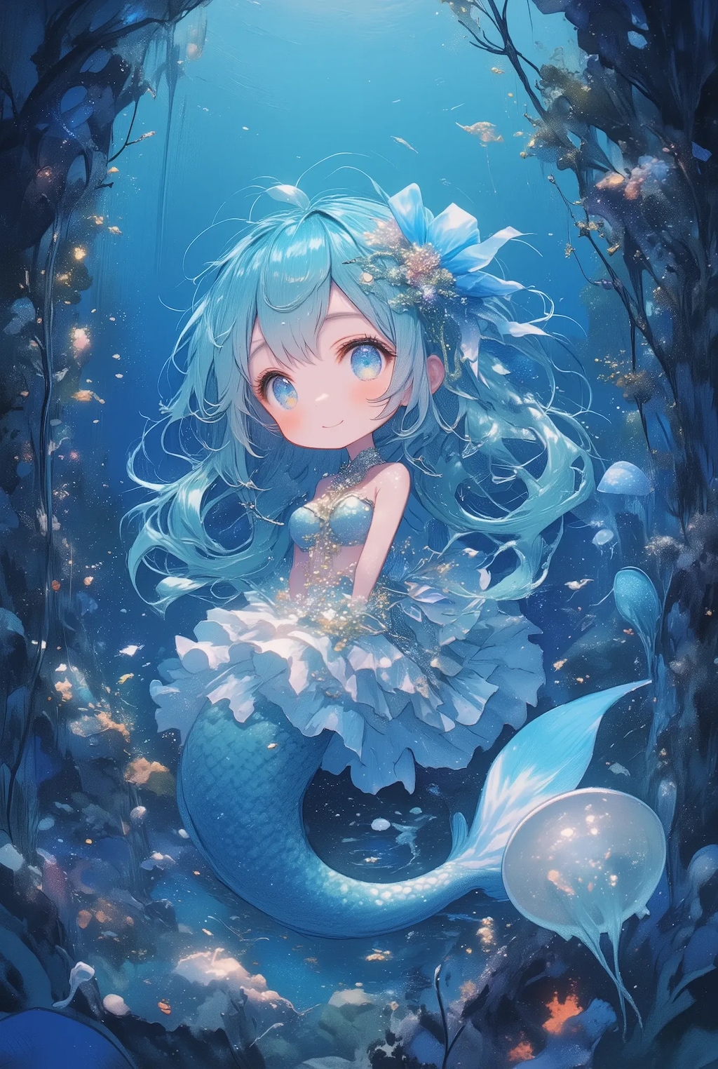 フリフリ人魚ちゃん