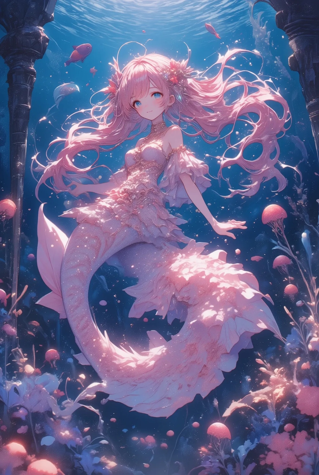 フリフリ人魚ちゃん