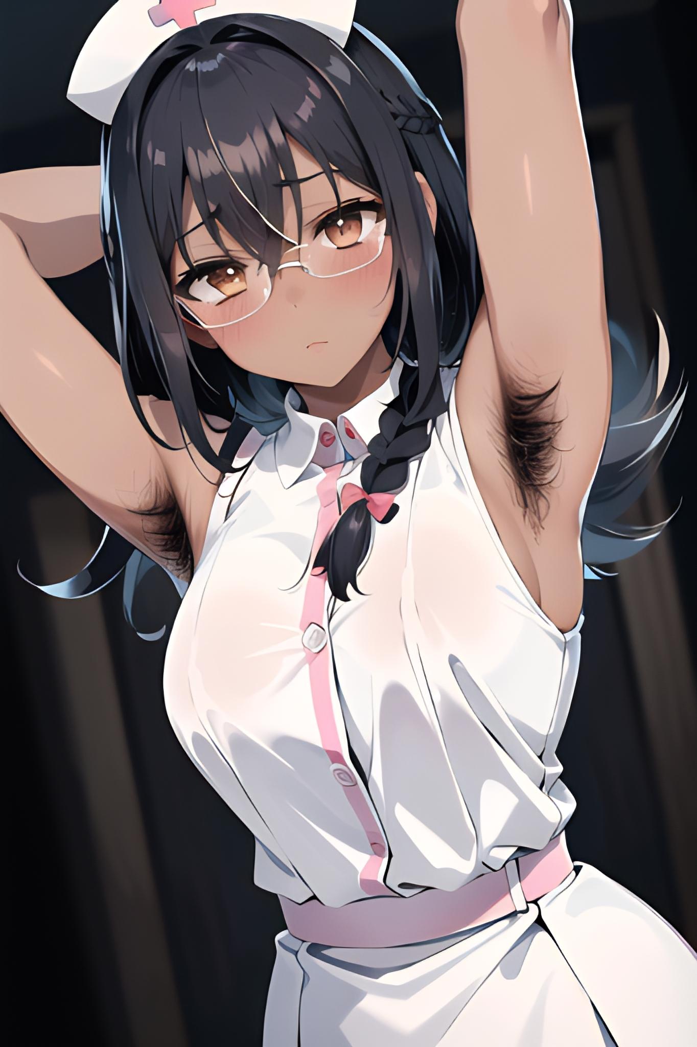 脇毛ナース