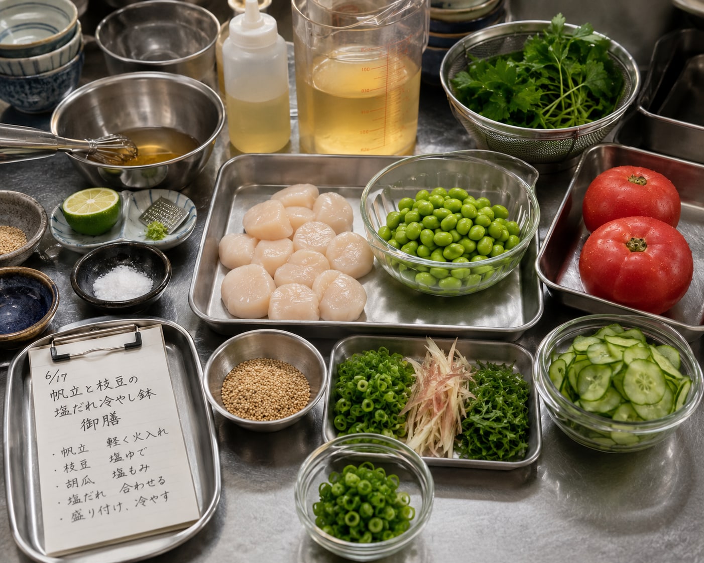 本日の食材