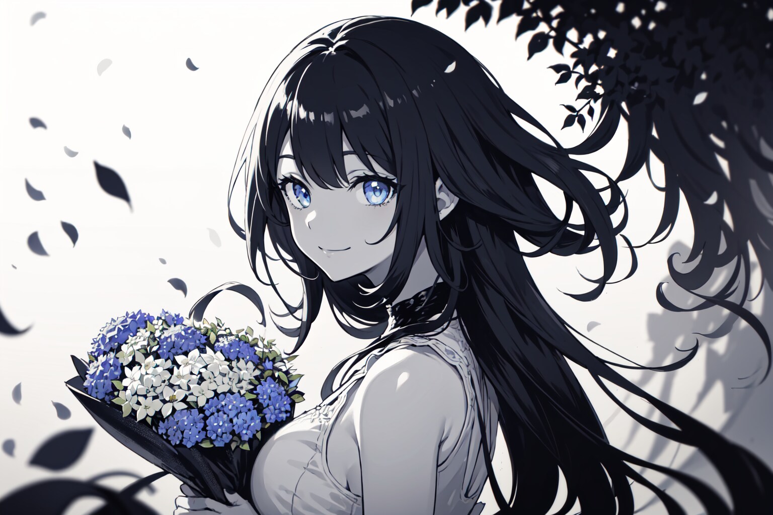 謎紫陽花