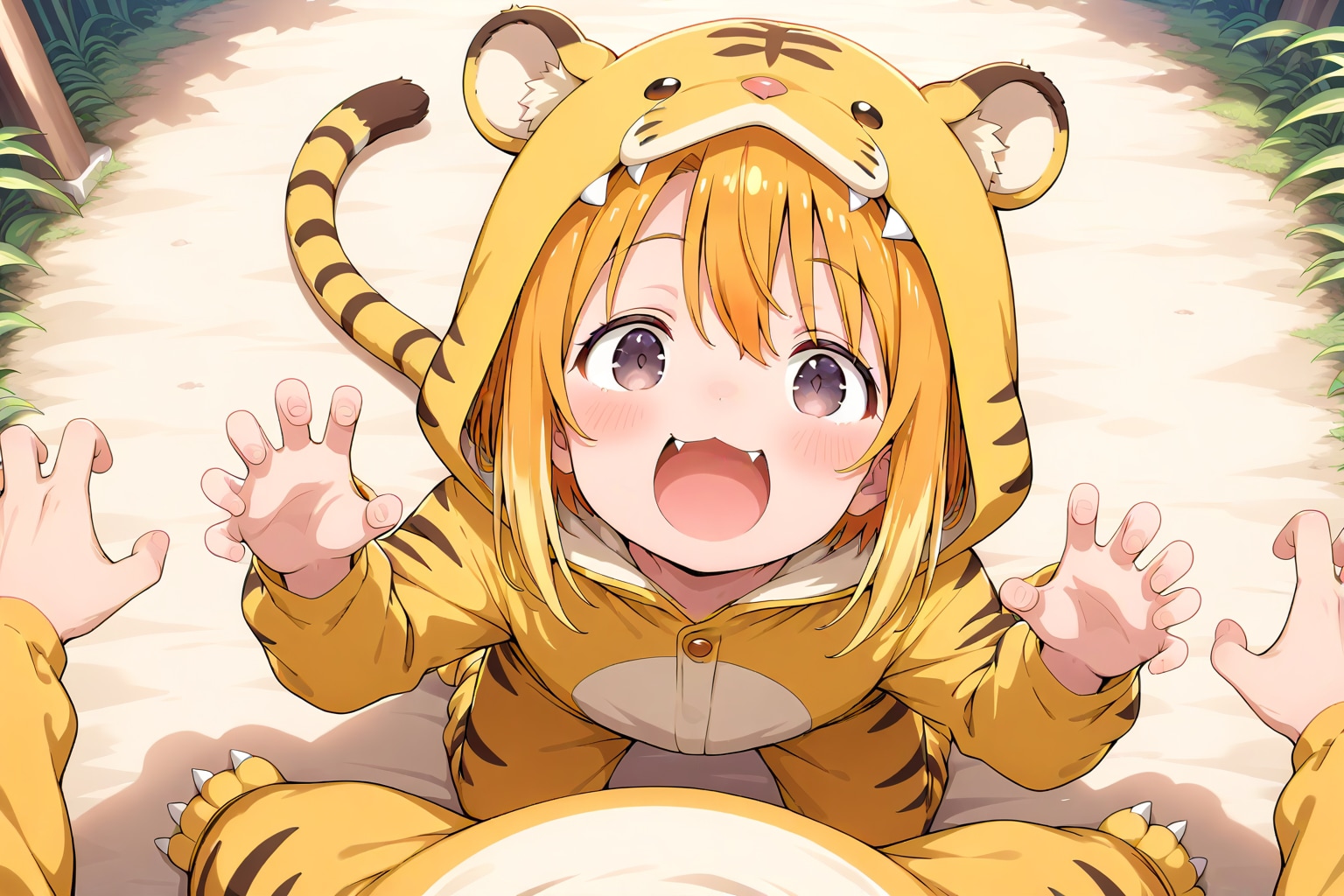 とらのきぐるみ（モデル: HARPY） | の人気AIイラスト・グラビア