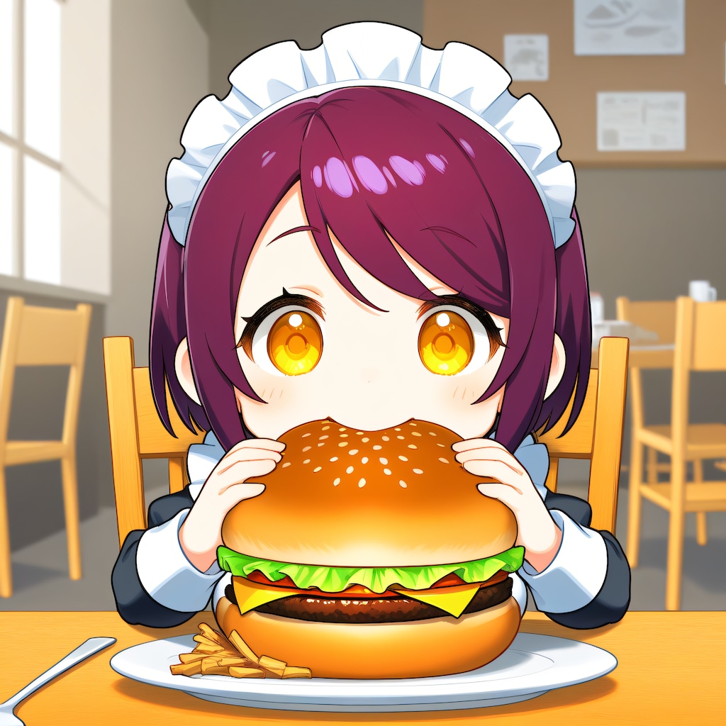 こんにちは（挨拶メイドの芽衣ちゃん）