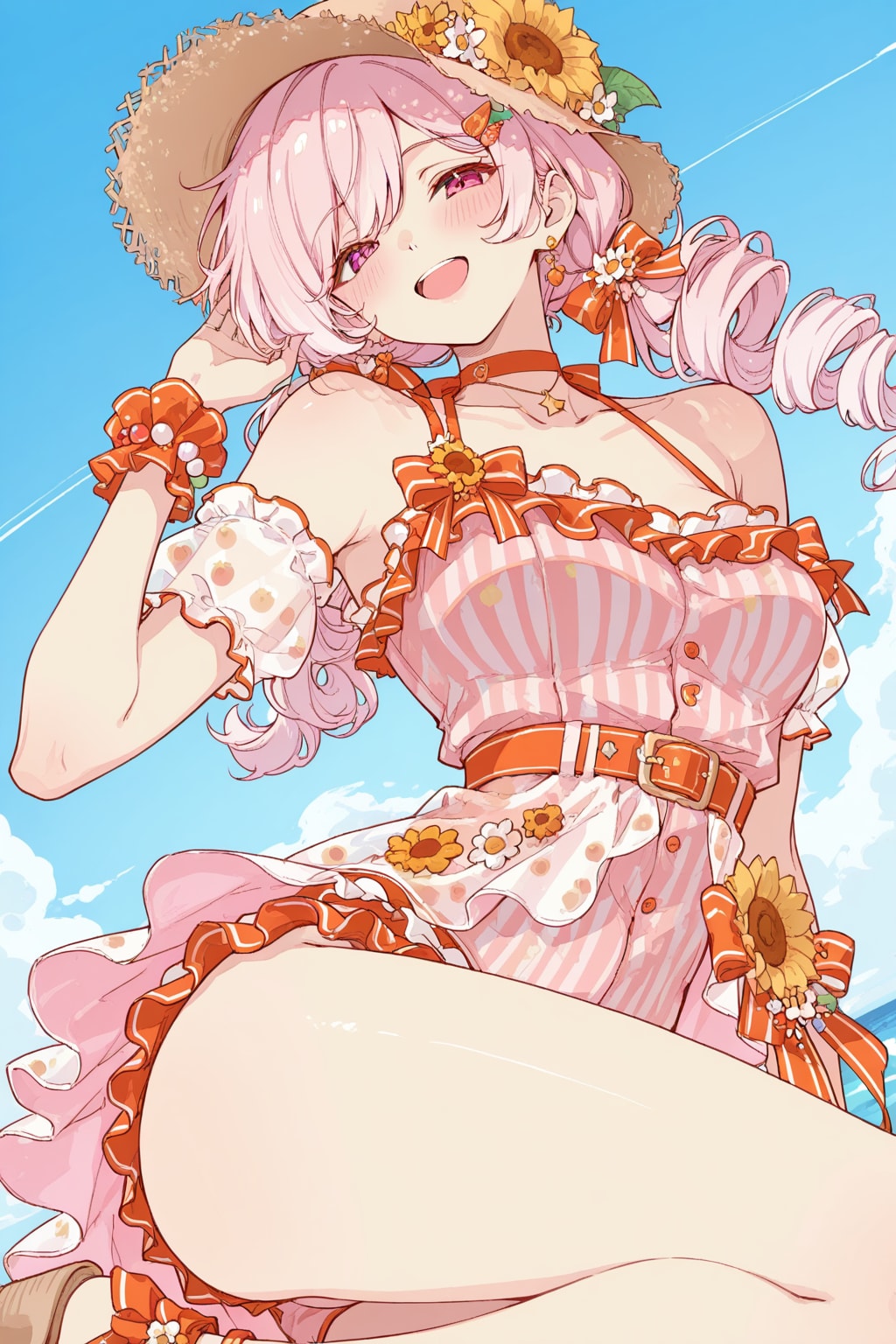 夏コーデはトップスが白になりがち