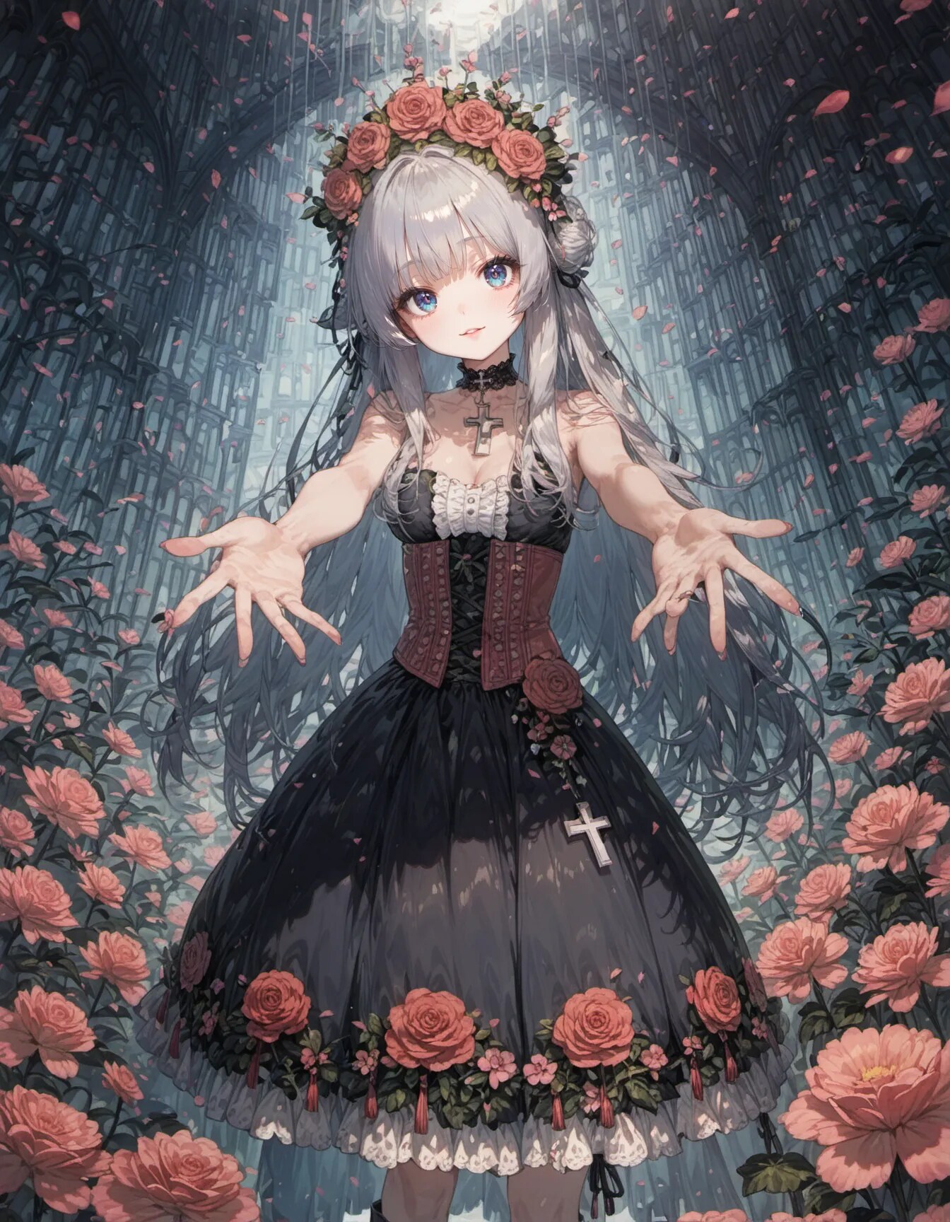 The Cathedral of Falling Roses