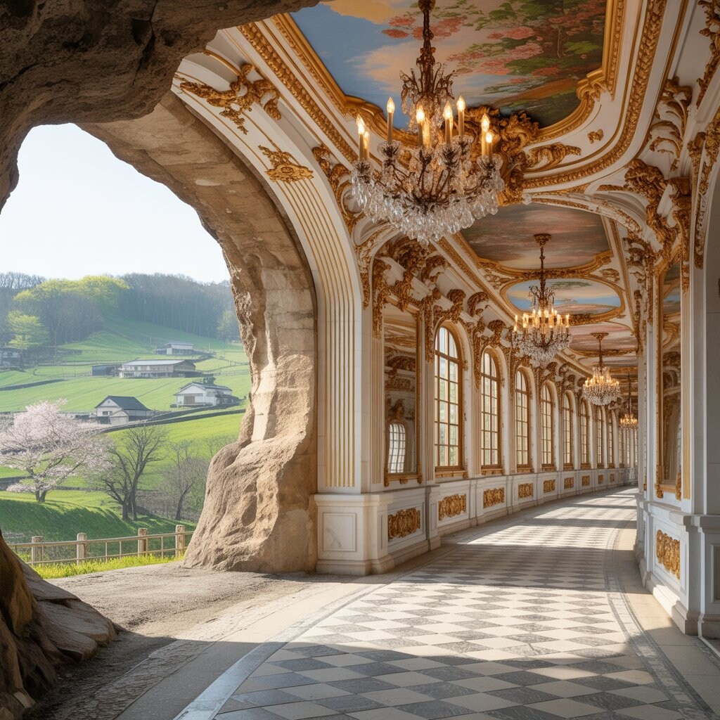 ベルサイユ宮殿風トンネル