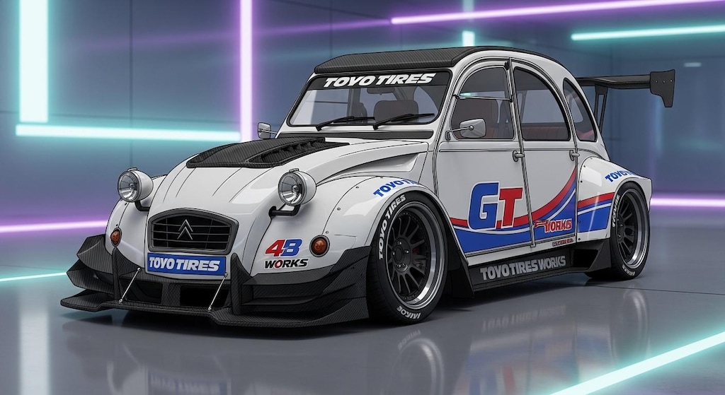 トーヨータイヤシトロエン2CV