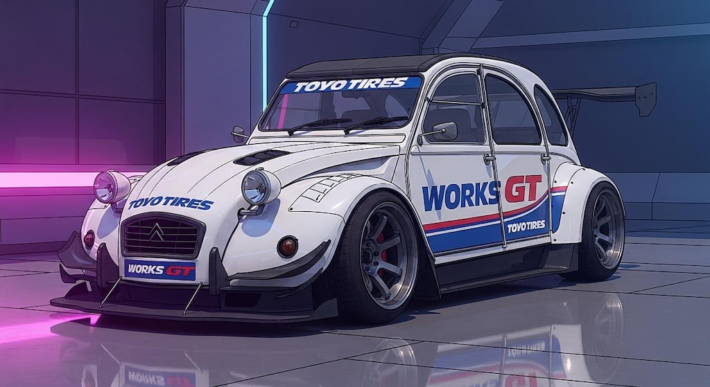 トーヨータイヤシトロエン2CV