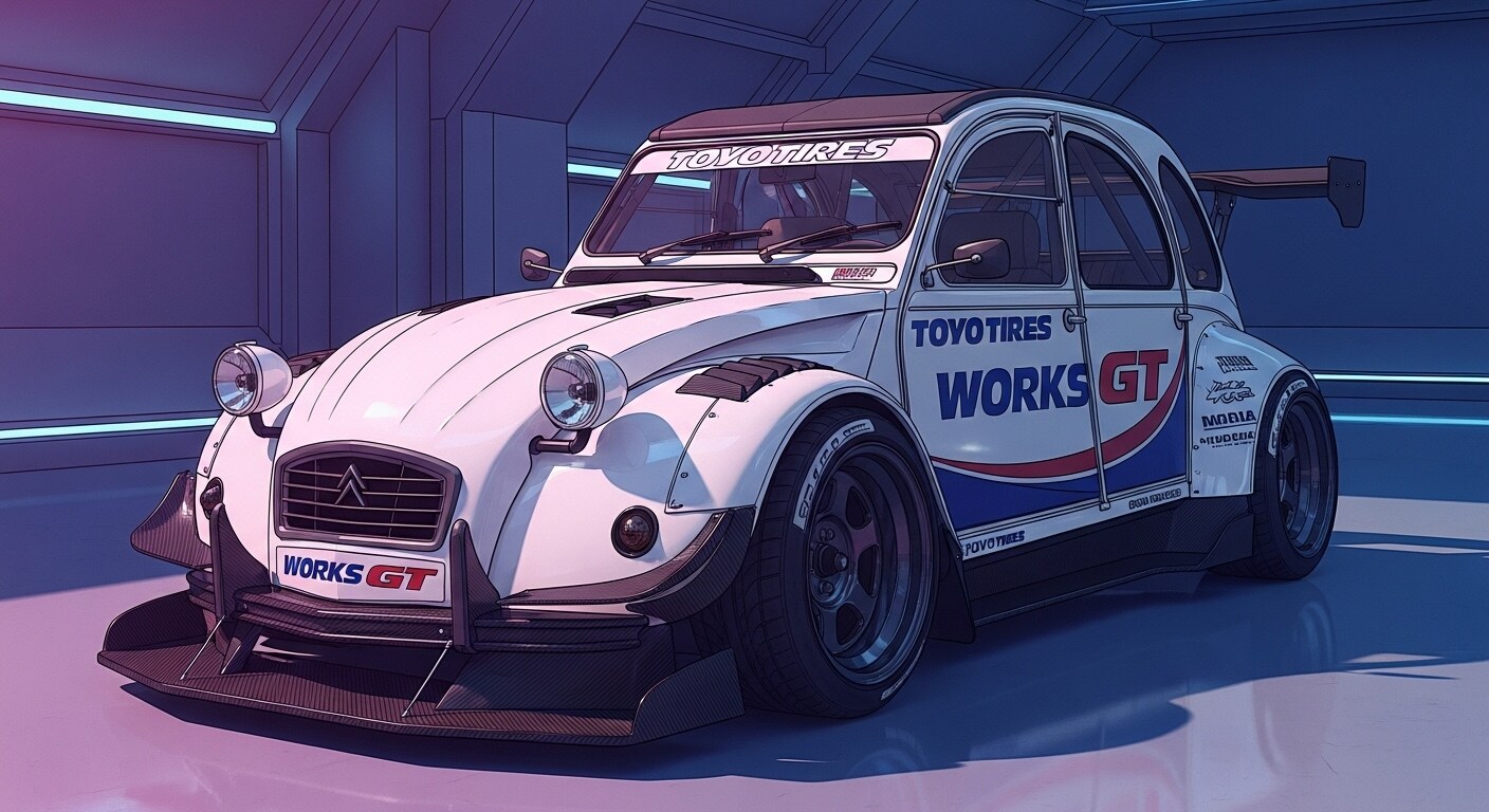 トーヨータイヤシトロエン2CV