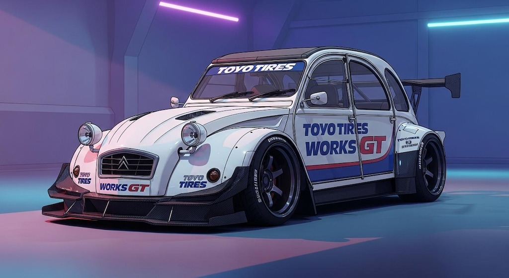 トーヨータイヤシトロエン2CV