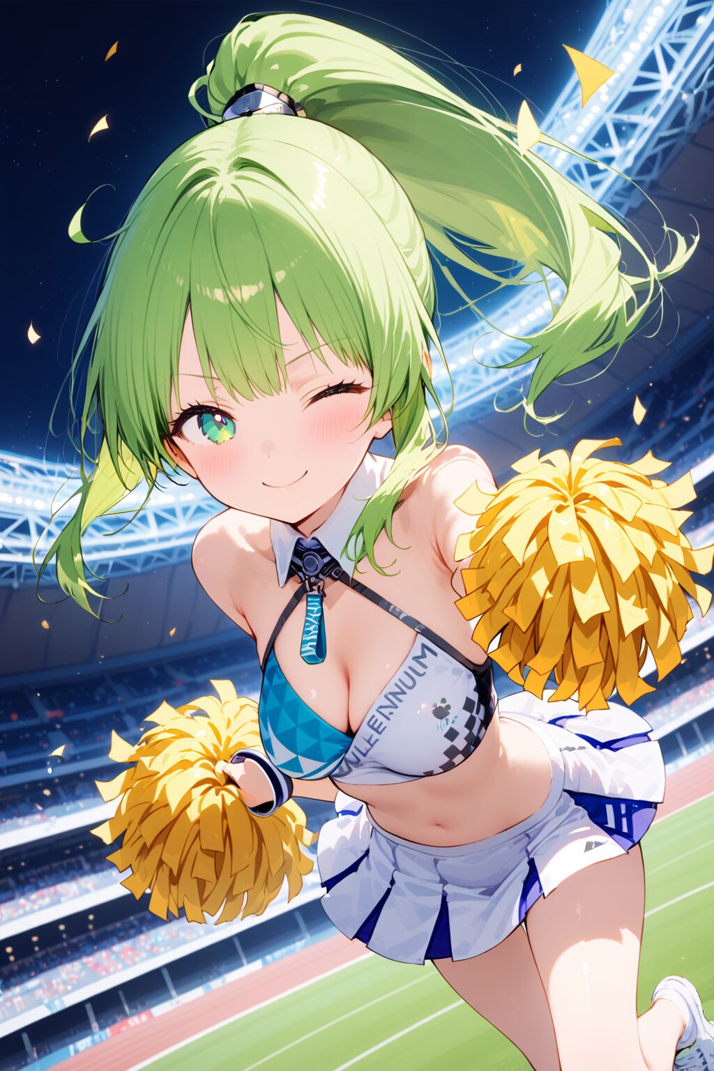 フレフレ少女（HALO）ちちぷいのみんな応援します♪