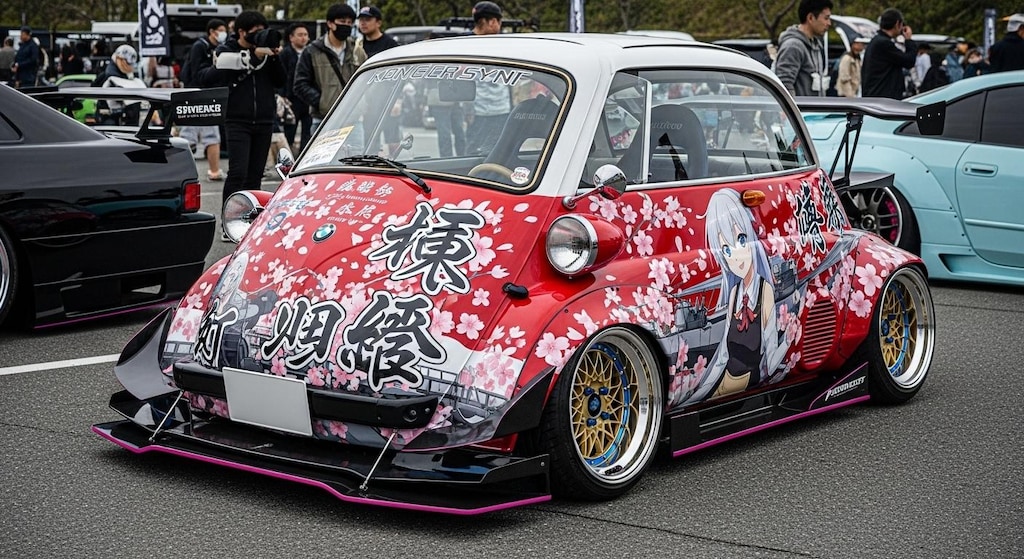 イセッタ艦これ痛車