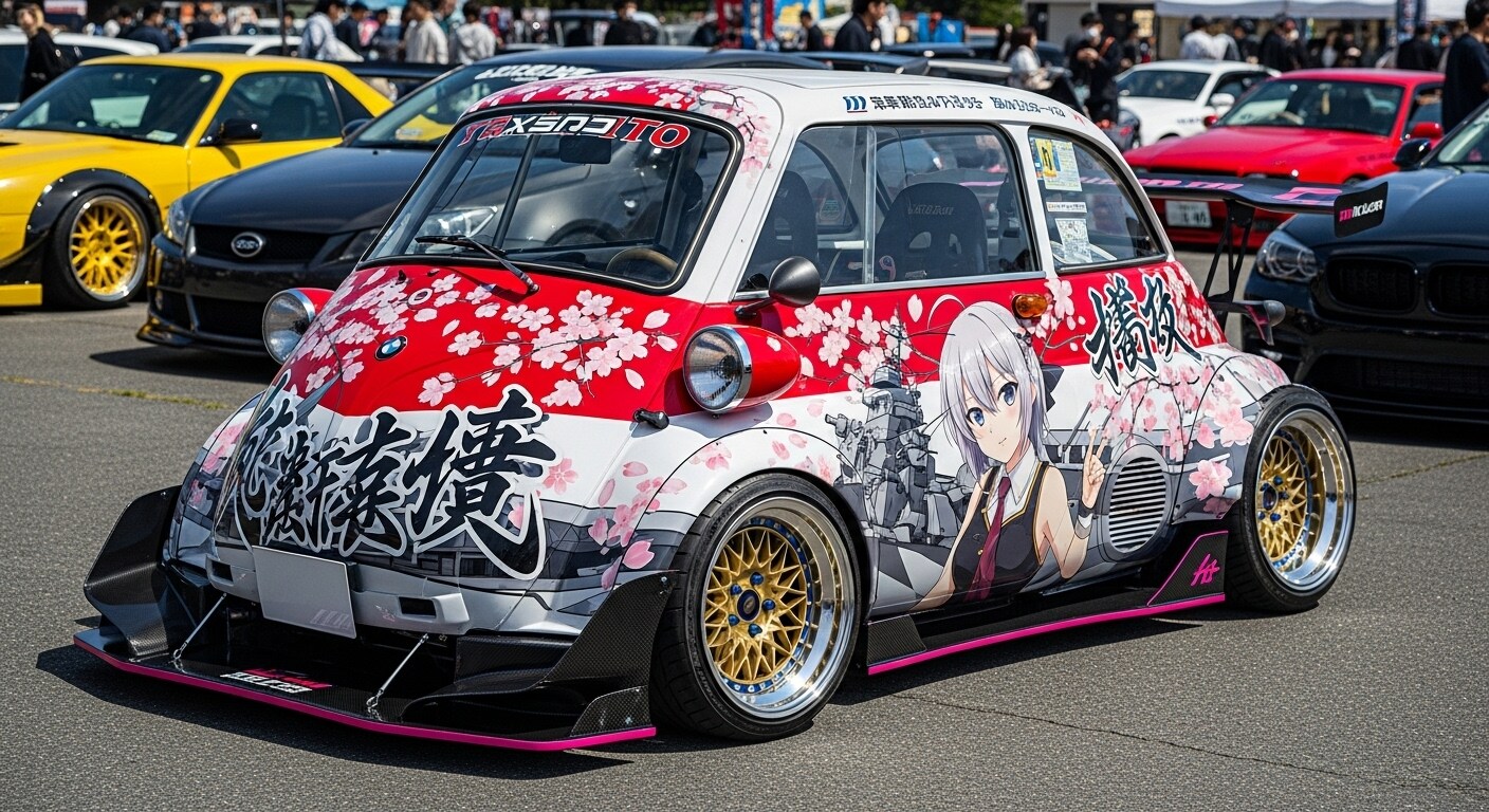 イセッタ艦これ痛車 | の人気AIイラスト・グラビア