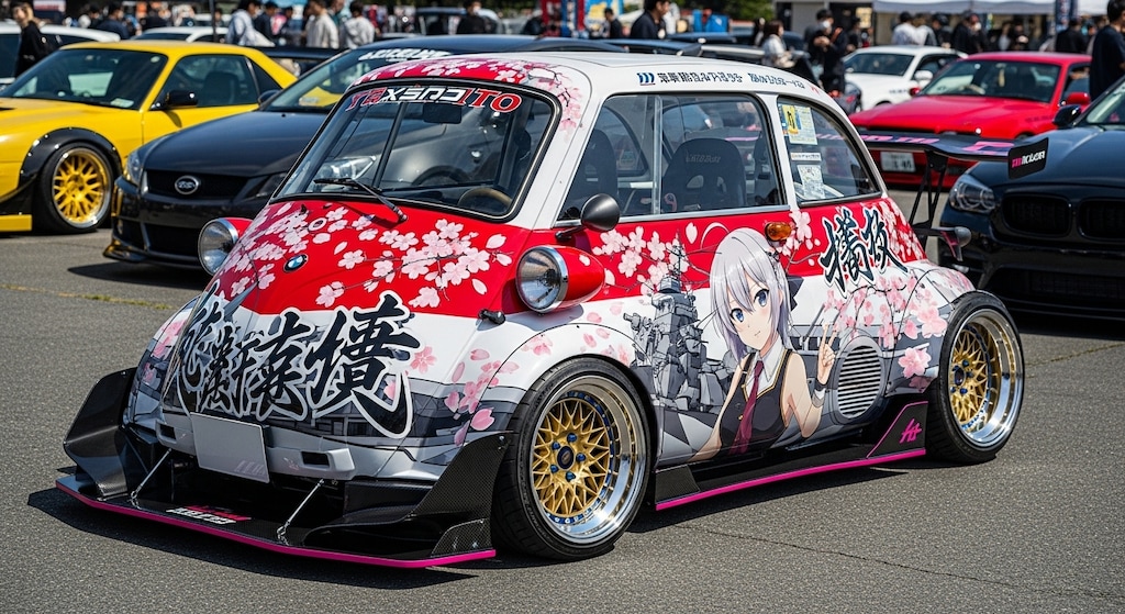 イセッタ艦これ痛車