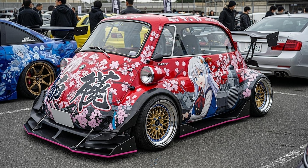 イセッタ艦これ痛車