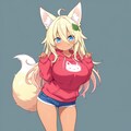 うちの子きつねさん 2枚目