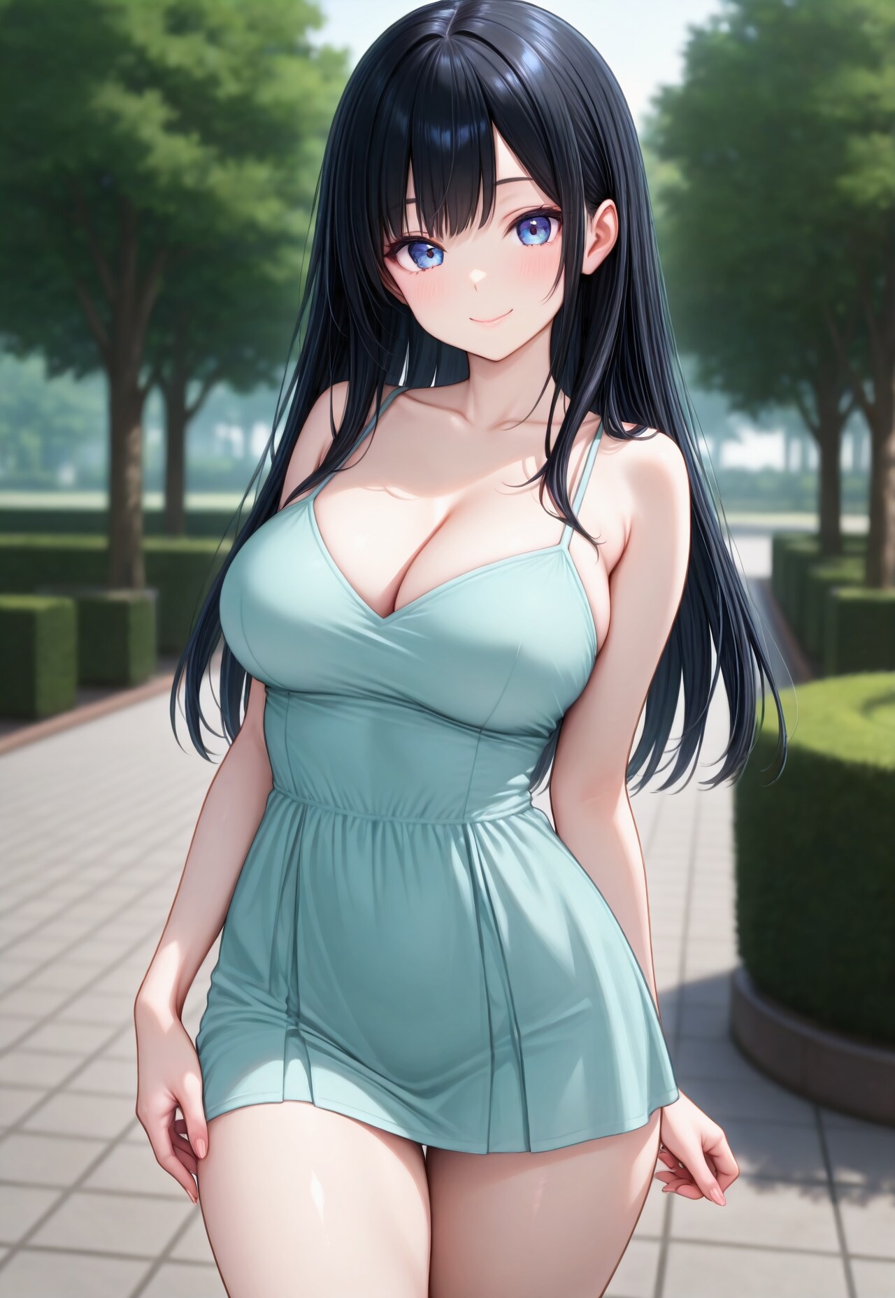 460（ターコイズのワンピ）