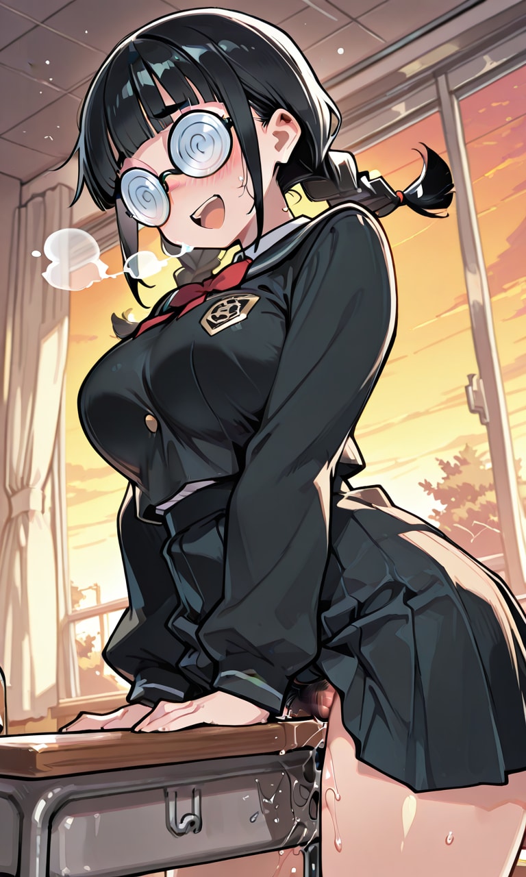 角で