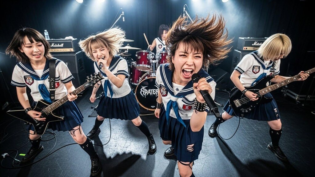 女子高生バンド『メタボリックシンドローム』