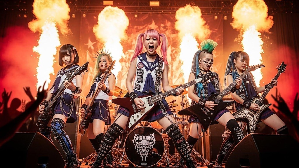 女子高生バンド『メタボリックシンドローム』