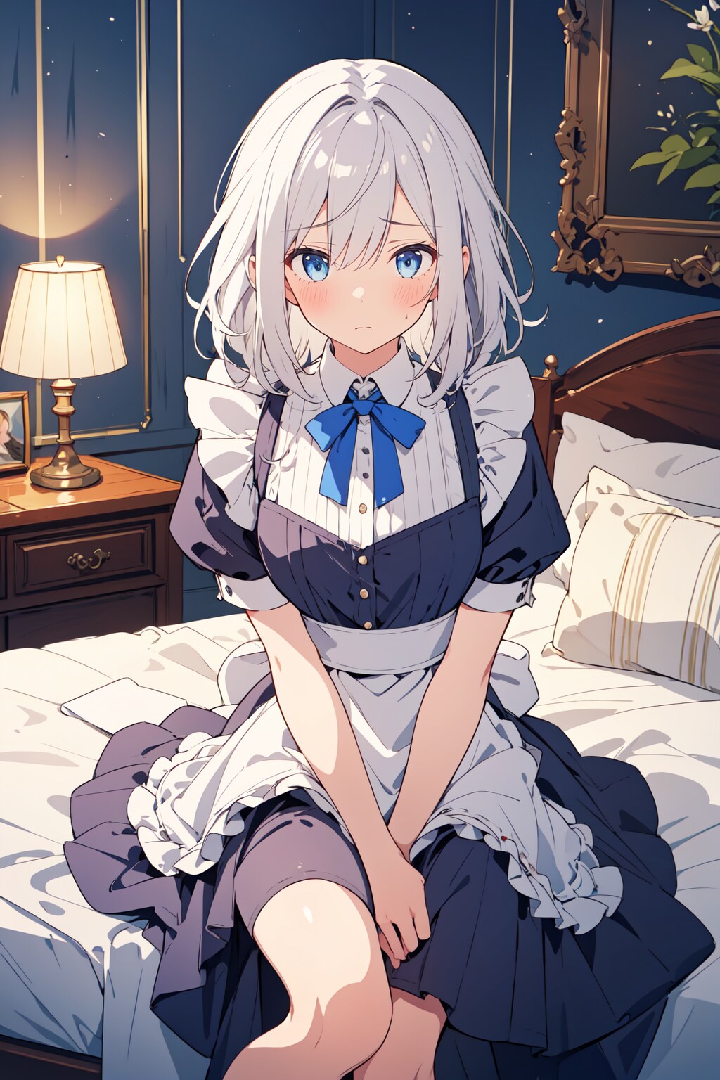 メイドさんの日常（夜）