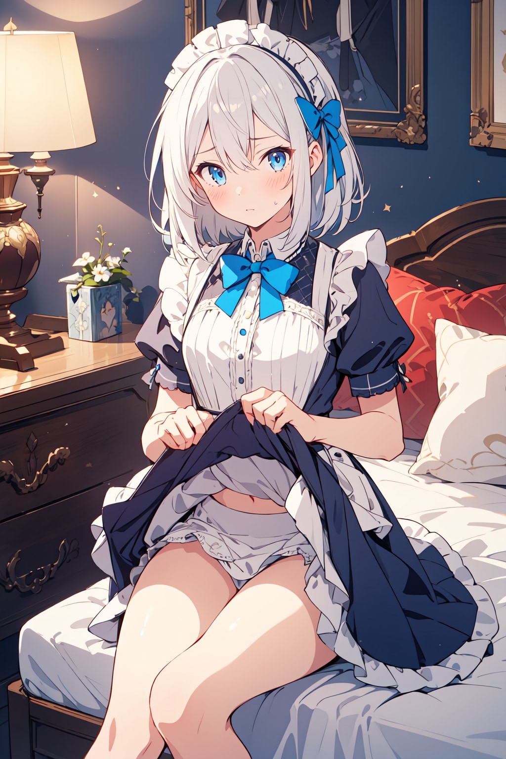 メイドさんの日常（夜）