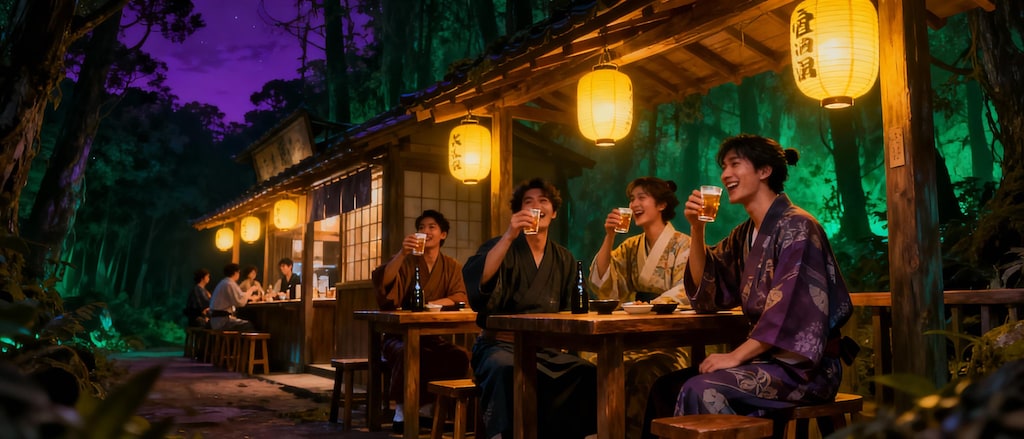 森の中の憩い場