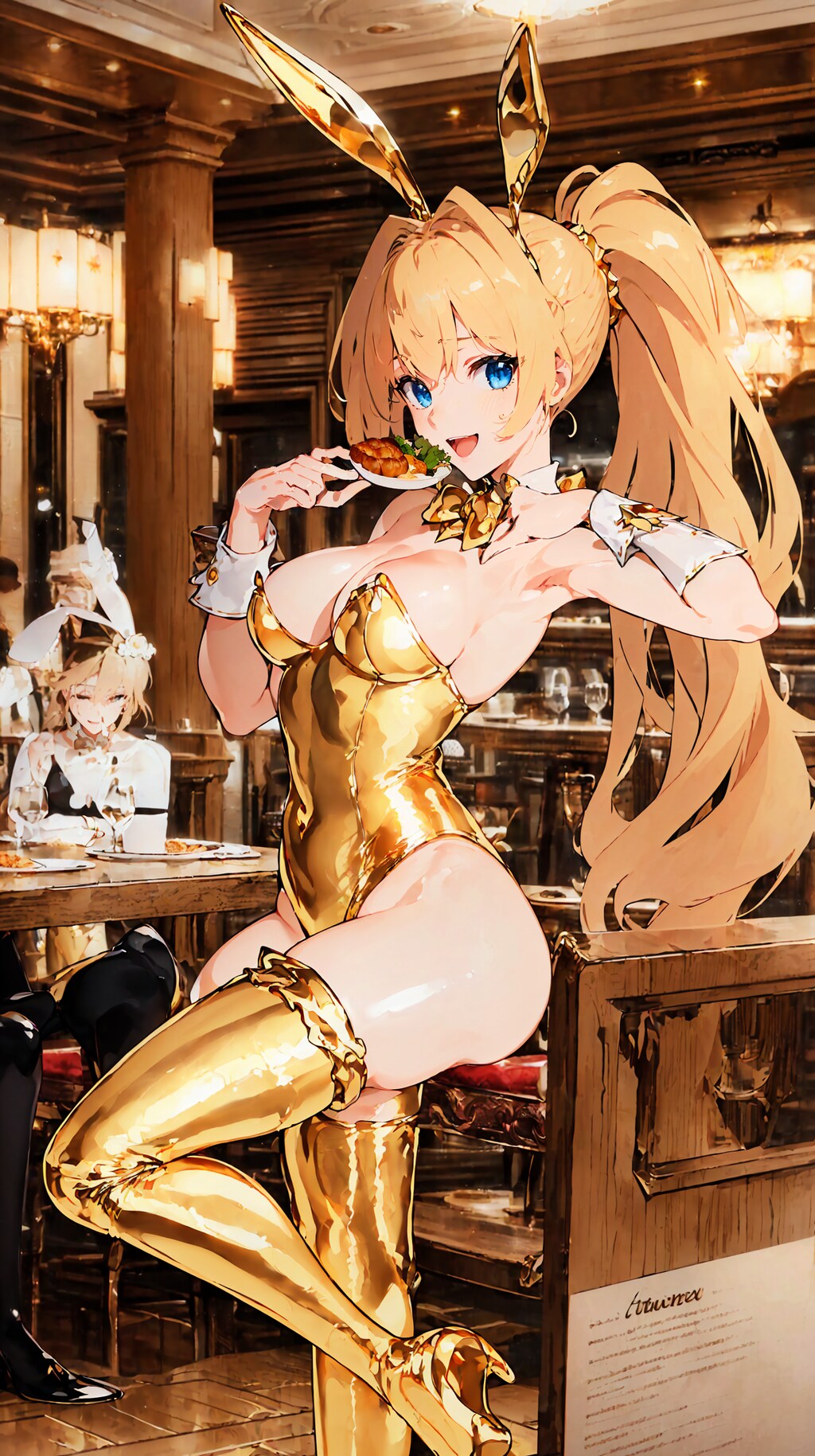 今日の金色バニーさん 9/25