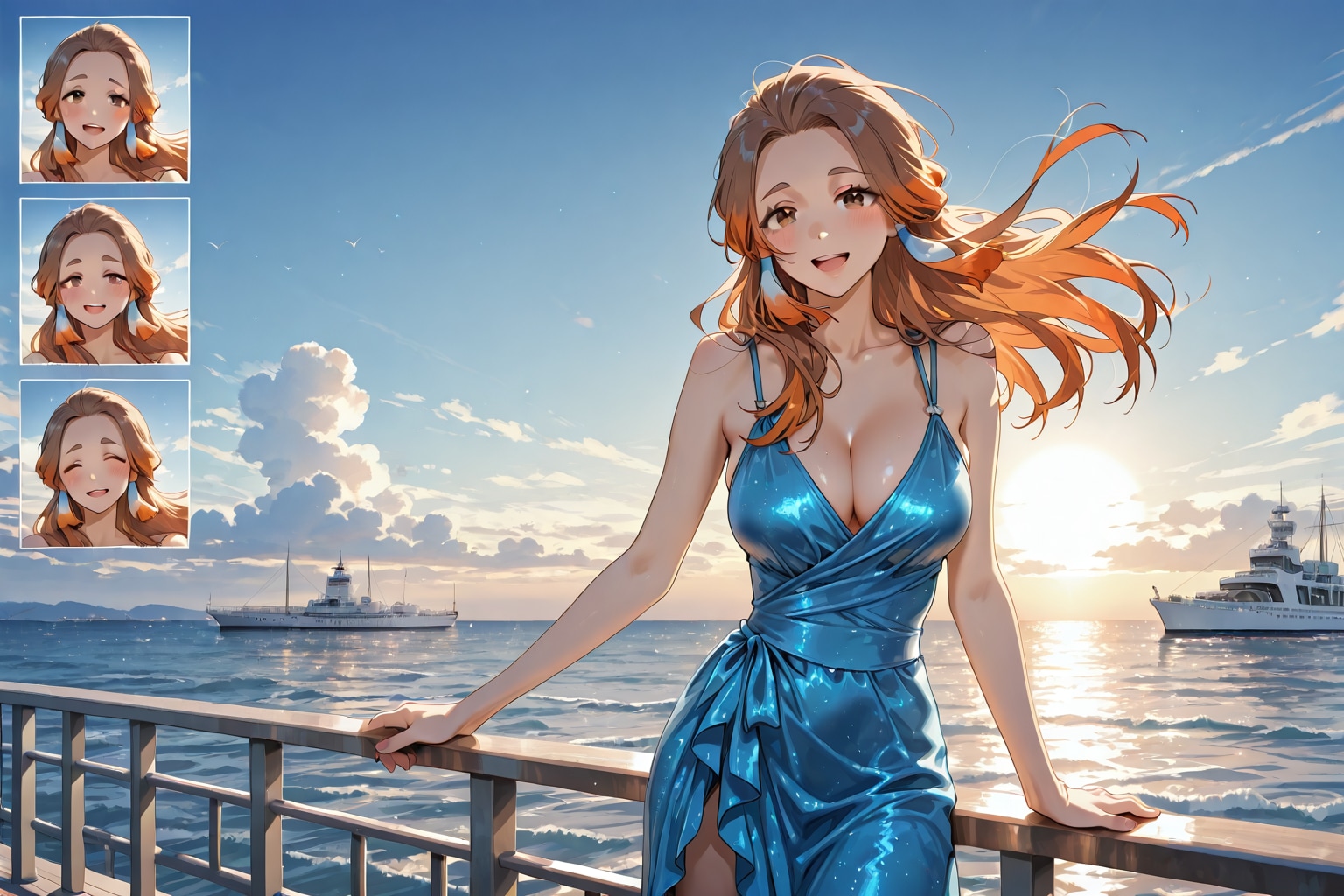 甲板の上❓…では無かった～(´Д｀) | の人気AIイラスト・グラビア