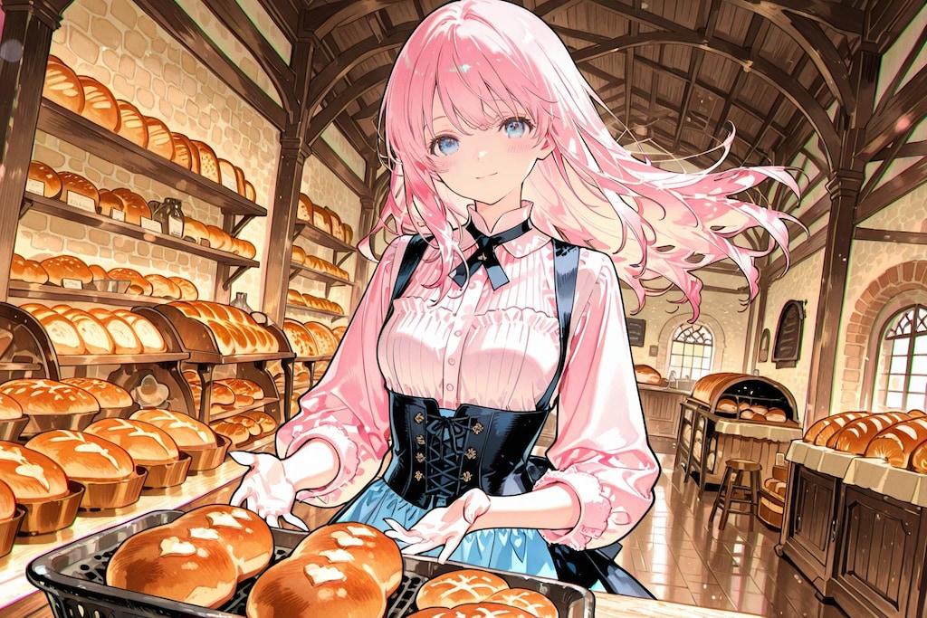 古風なパン屋さん