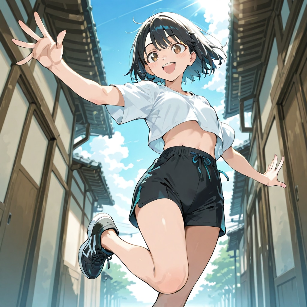 ３開放感　i am free | の人気AIイラスト・グラビア