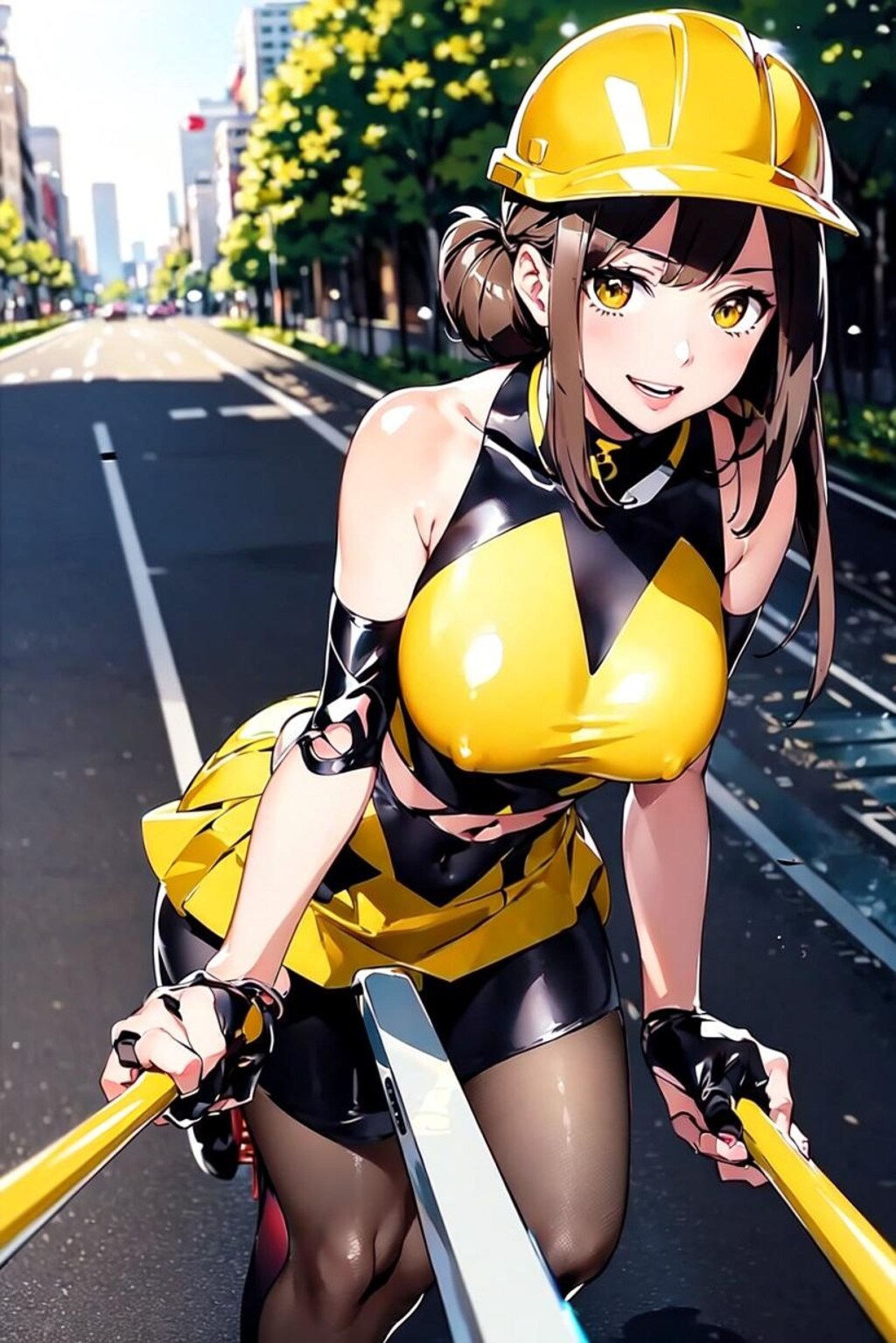 いけてる誘導員さん