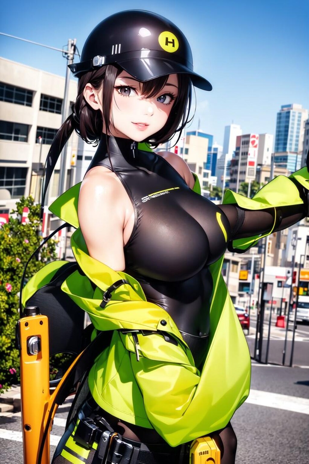 いけてる誘導員さん