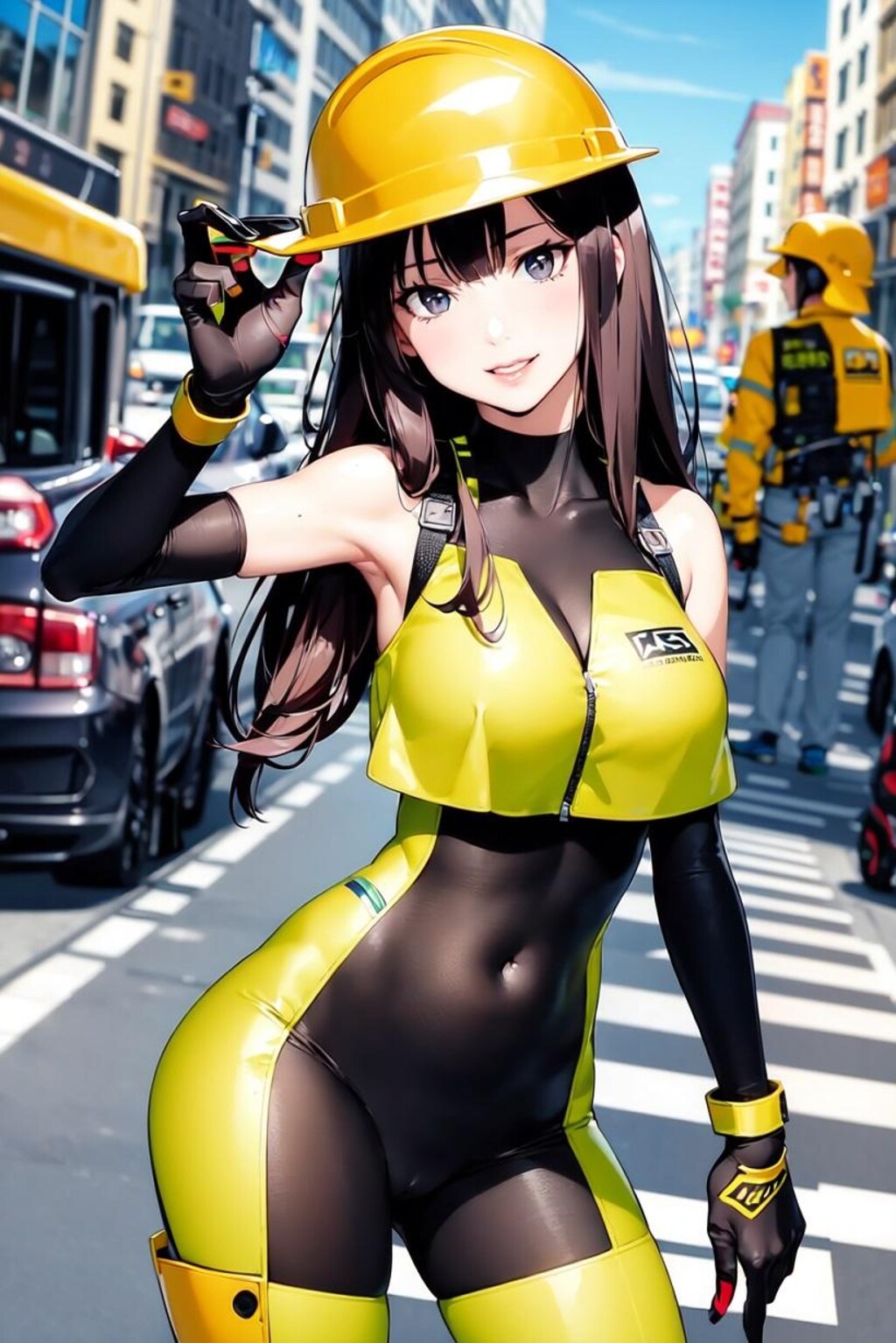 いけてる誘導員さん