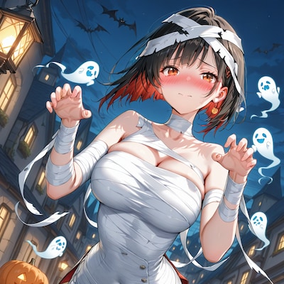 ハロウィン🎃ミイラ少女