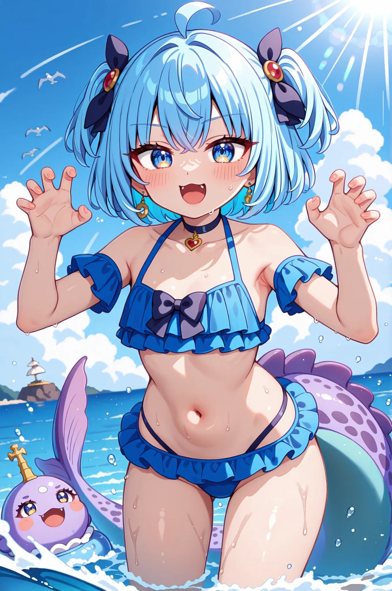 海獣出現!!