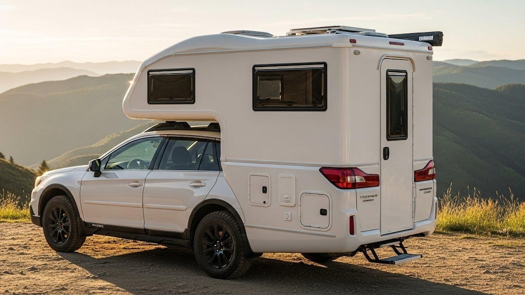 レガシィアウトバックキャンピングカー