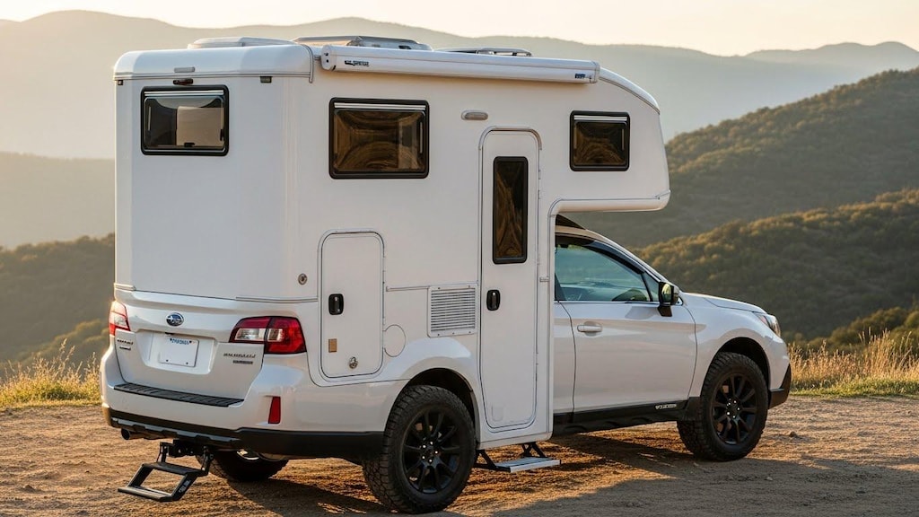 レガシィアウトバックキャンピングカー