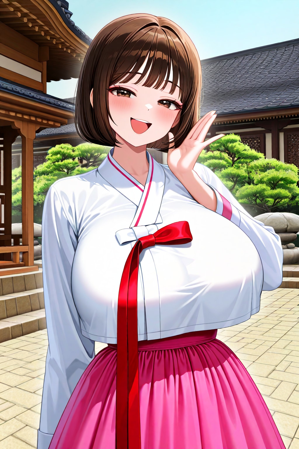 韓服アキちゃん