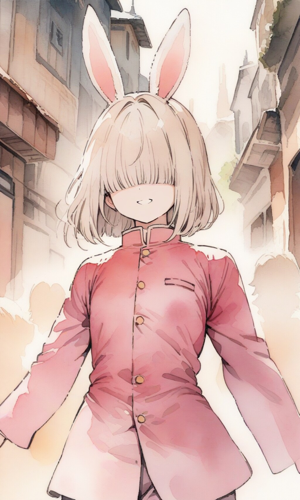 ピンクのガクランチャレンジ