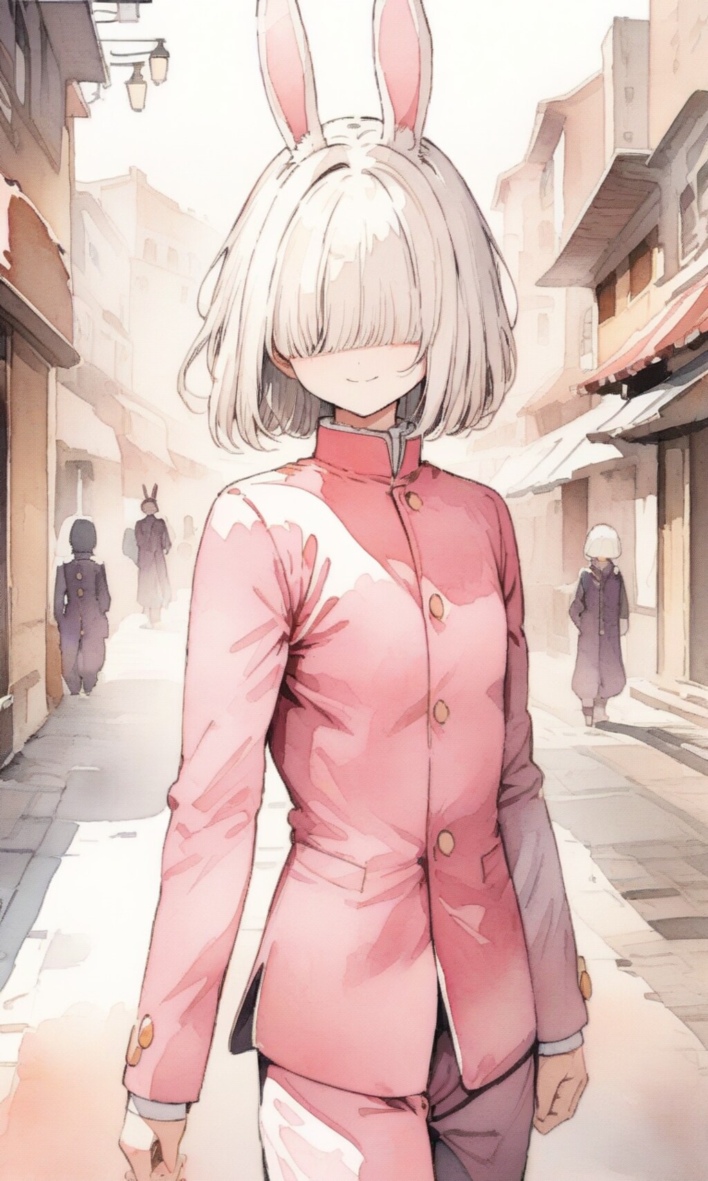 ピンクのガクランチャレンジ