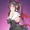 小悪魔AZKi尻尾コキ 3枚目