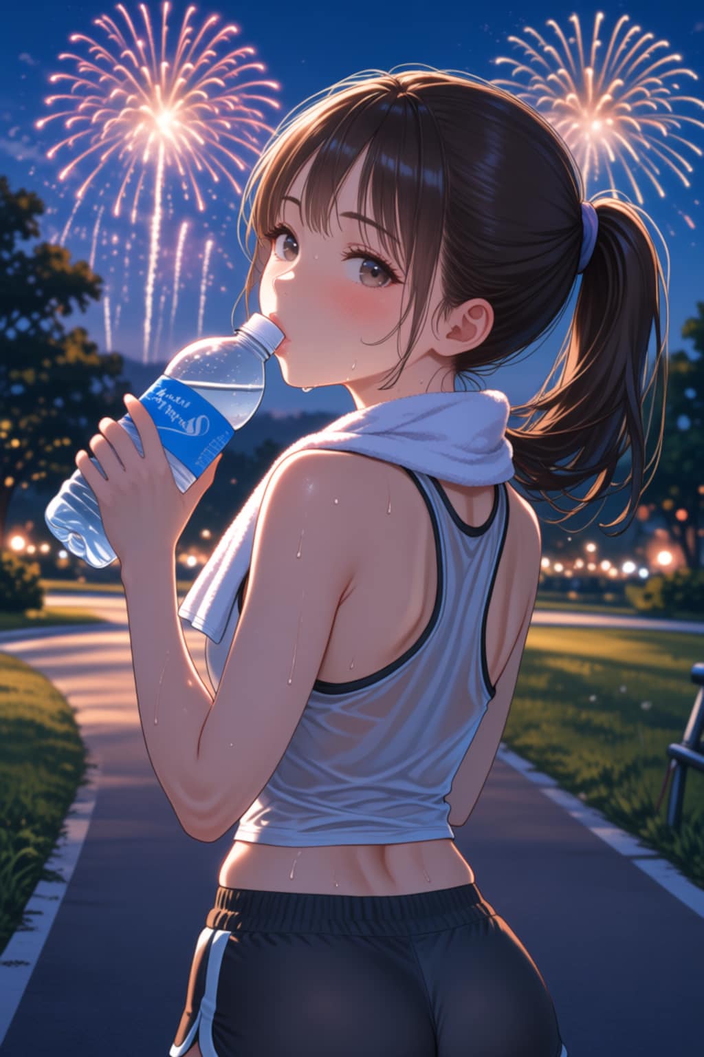 熱を帯びた夜に咲く