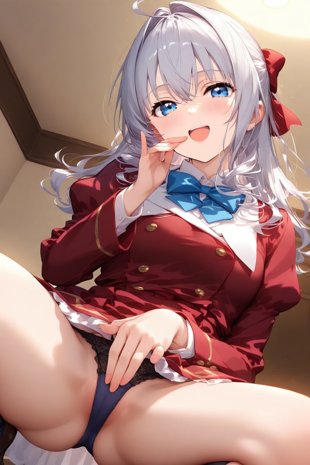 どうかな？私のパンチラ？